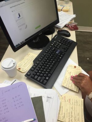 Dental staff purchasing supplies in ZenOne inventory software
